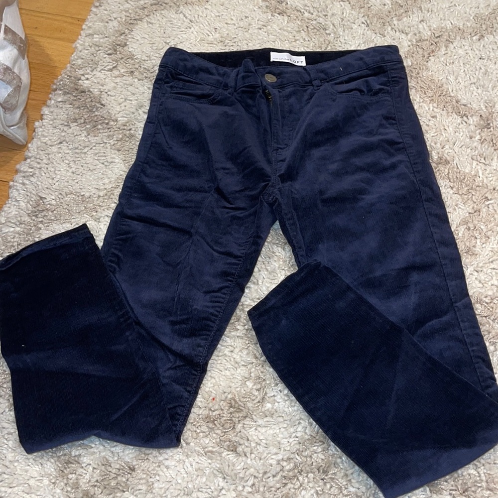 Blue Corduroy Pants